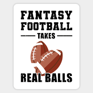 Fantasy Football Takes Real Balls Magnet